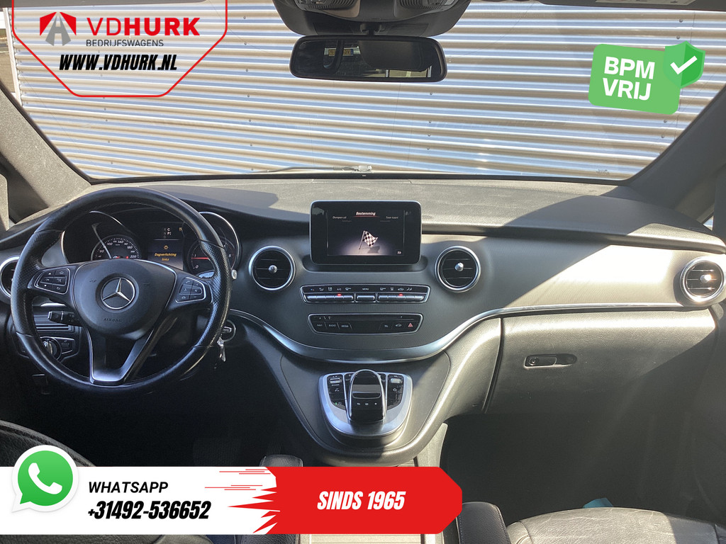 Mercedes-Benz V-klasse 250d XL L3 DC Avantgarde BPM VRIJ! LED/ 2x Schuifdeur/ Standkachel/ Stoelverw/ Leder/ Navi/ Elek.Klep/ Camera/ PDC/ LMV/ Cruise/ Trekhaak / Airco 13