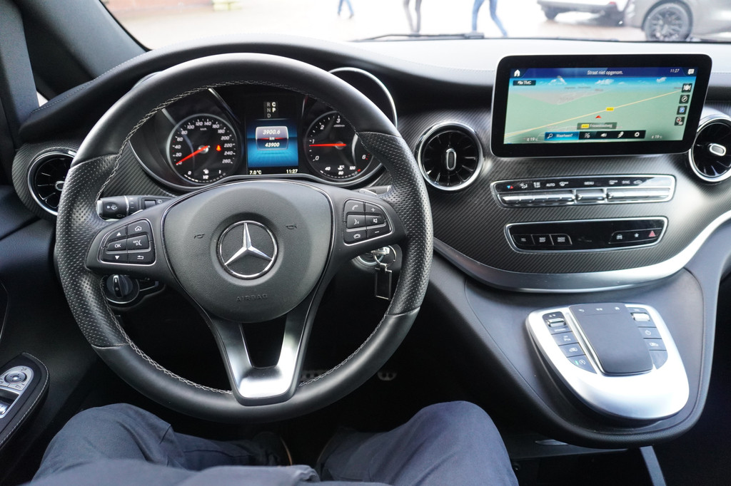 Mercedes-Benz V-klasse 300d 237PK Extra Lang DC Avantgarde Edition Automaat Climate | Navi | 360 camera | Cruise | Schuifdeur L+ R 17