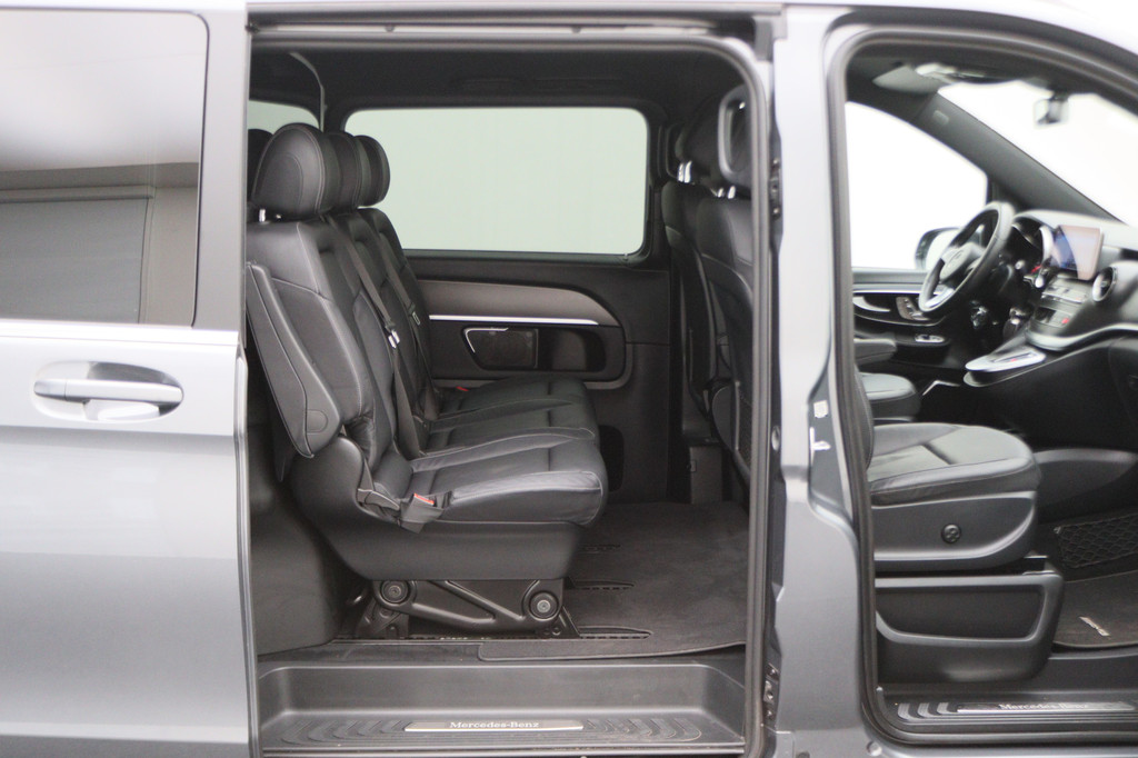 Mercedes-Benz V-klasse 300d Extra Lang DC Avantgarde Edition 2x Schuifdeur, Leer, Elektrische Stoelen, Apple Carplay, LED, Trekhaak, 19 16