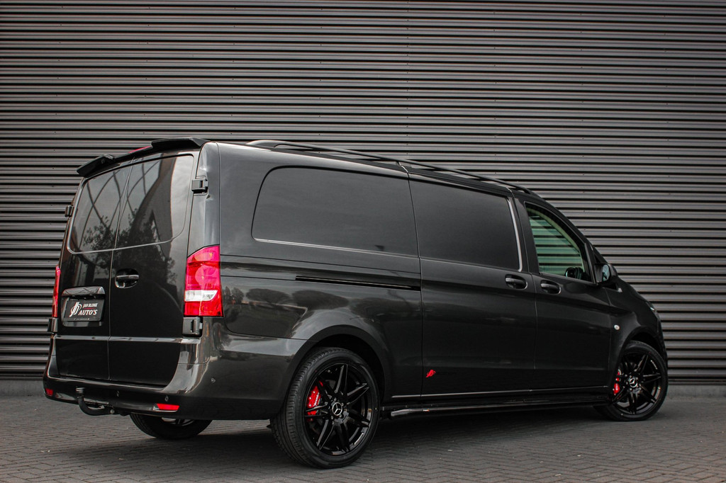 Mercedes-Benz VITO 119 CDI L3 4x4 SELECT LANG / BPM VRIJ / FULL BLACK OPS / VERLAAGD / AMG / SIDE- BARS / SPOILER / APPLE CARPLAY 3