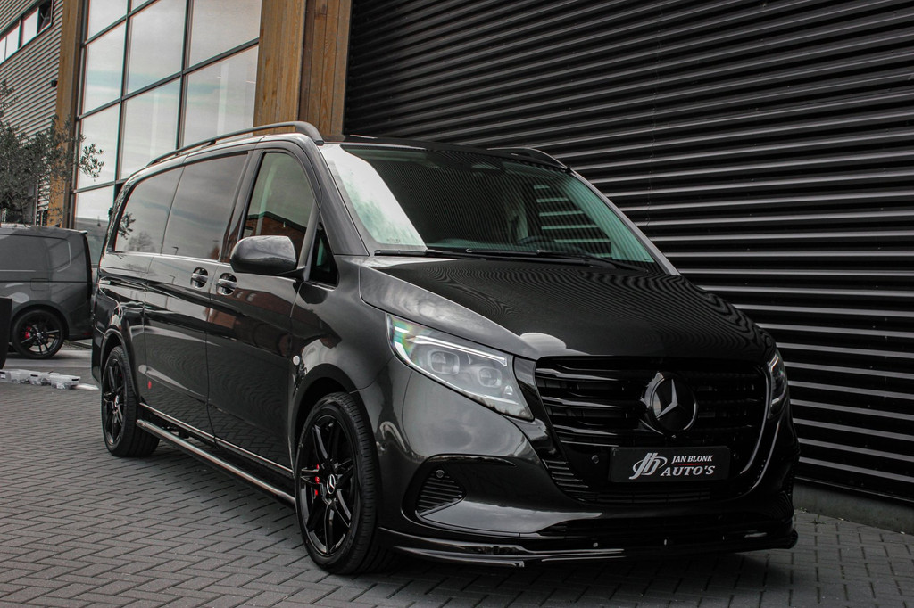 Mercedes-Benz VITO 119 CDI L3 4x4 SELECT LANG / BPM VRIJ / FULL BLACK OPS / VERLAAGD / AMG / SIDE- BARS / SPOILER / APPLE CARPLAY 8