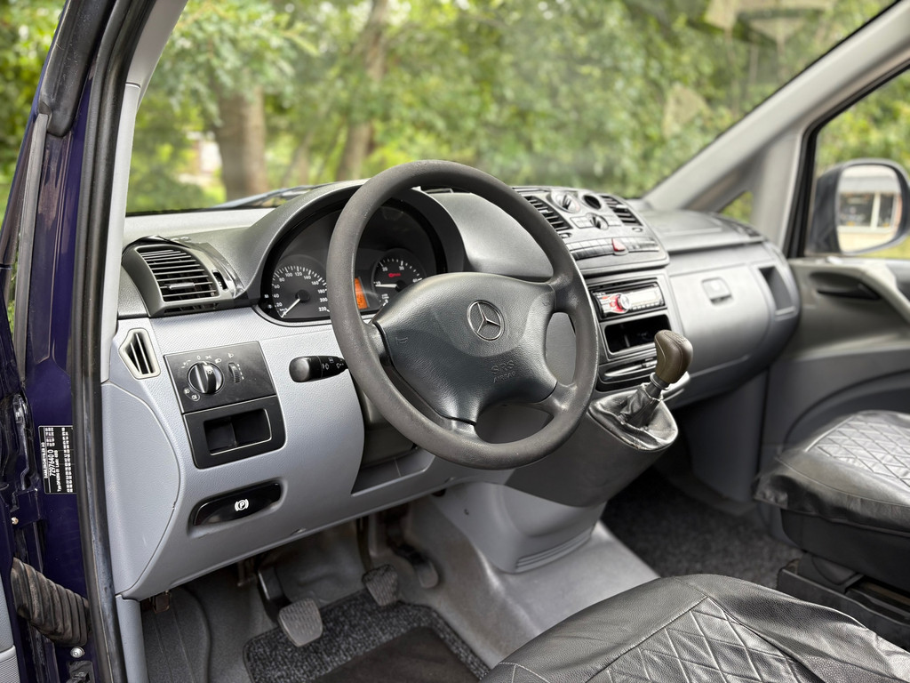 Mercedes-Benz Vito 109 CDI 320 Amigo|NAP|1e EIG|trekhaak met 2000KG trekgewicht|2 zitplaatsen|radio|elektrisch pakket 16