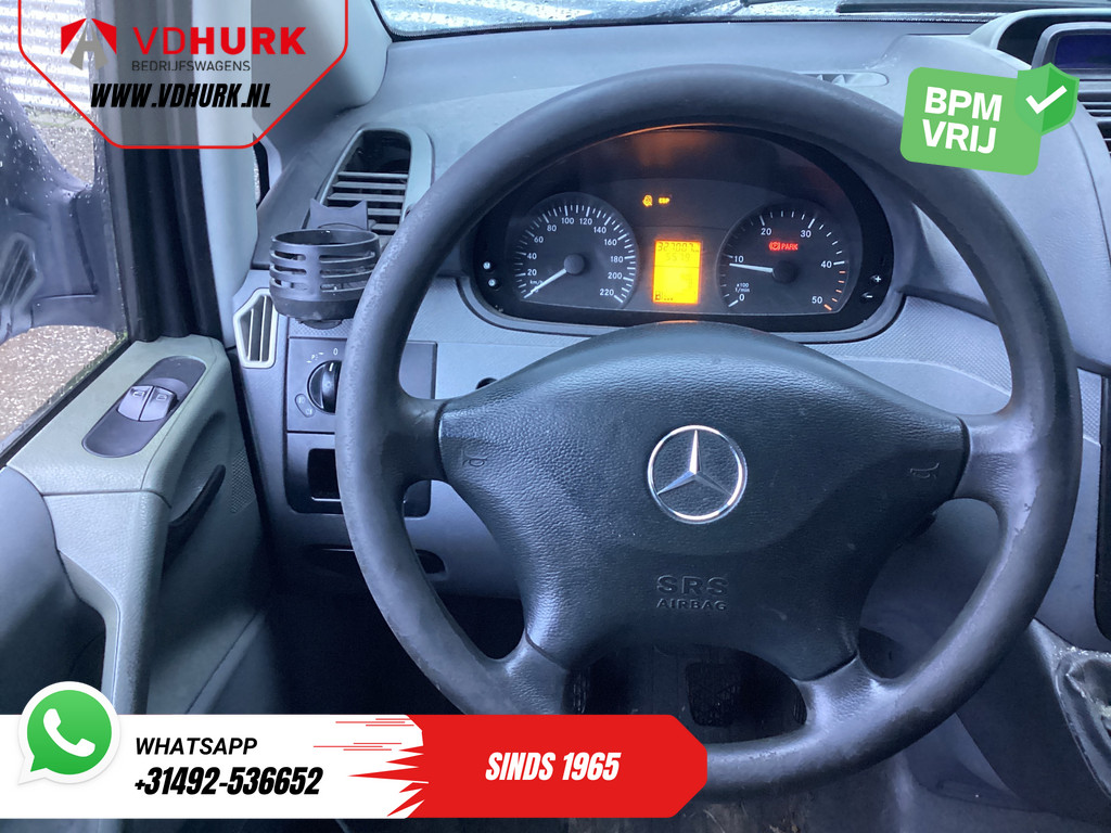 Mercedes-Benz Vito 109 CDI EXPORT NL Auto/ Airco/ 16?LMV/ PDC/ Trekhaak/ Betimmerd/ Radio 13
