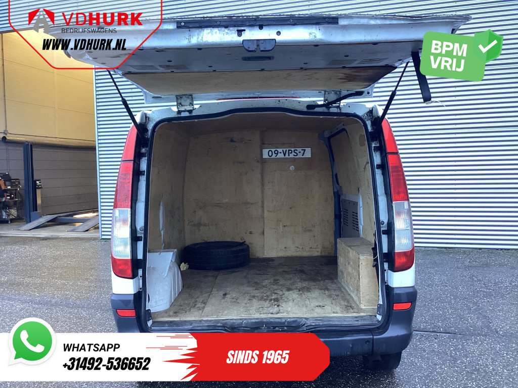 Mercedes-Benz Vito 109 CDI EXPORT NL Auto/ Airco/ 16?LMV/ PDC/ Trekhaak/ Betimmerd/ Radio 5