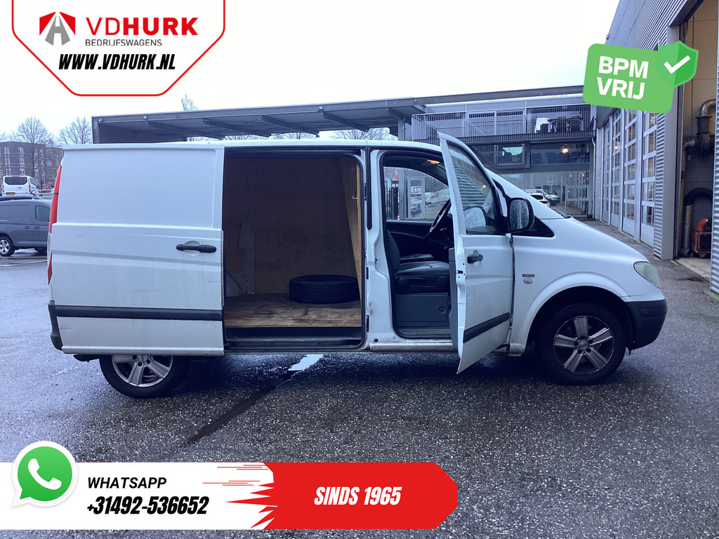 Mercedes-Benz Vito 109 CDI EXPORT NL Auto/ Airco/ 16?LMV/ PDC/ Trekhaak/ Betimmerd/ Radio 6