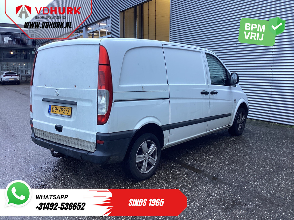 Mercedes-Benz Vito 109 CDI EXPORT NL Auto/ Airco/ 16?LMV/ PDC/ Trekhaak/ Betimmerd/ Radio 8