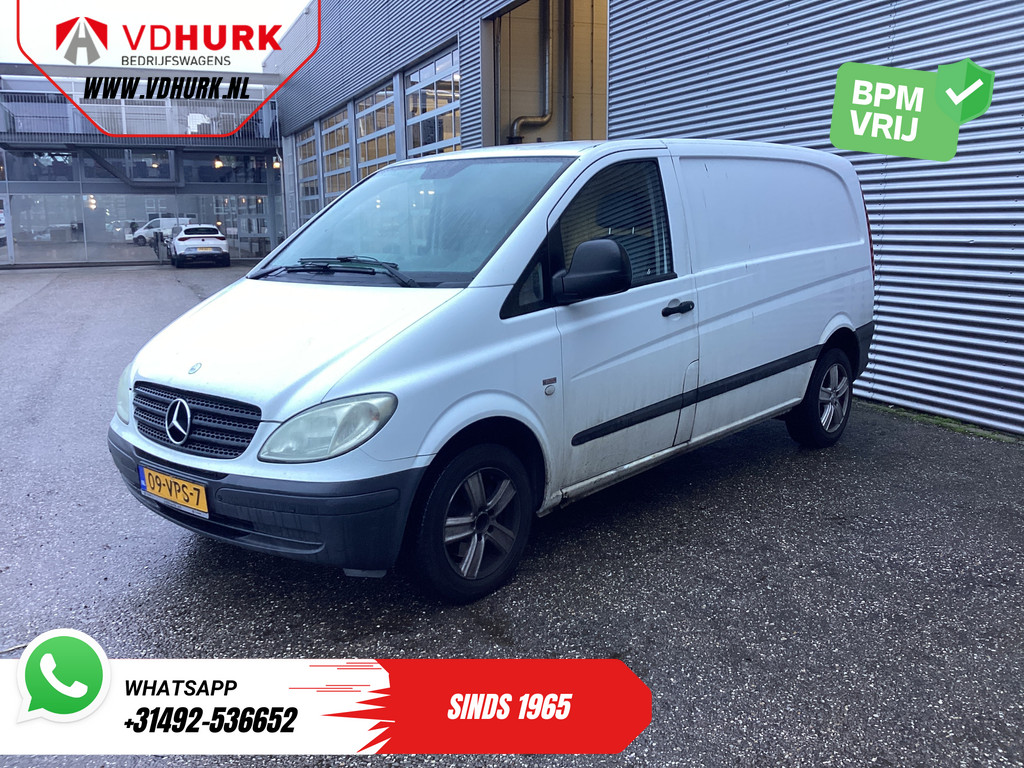 Mercedes-Benz Vito 109 CDI EXPORT NL Auto/ Airco/ 16?LMV/ PDC/ Trekhaak/ Betimmerd/ Radio 9