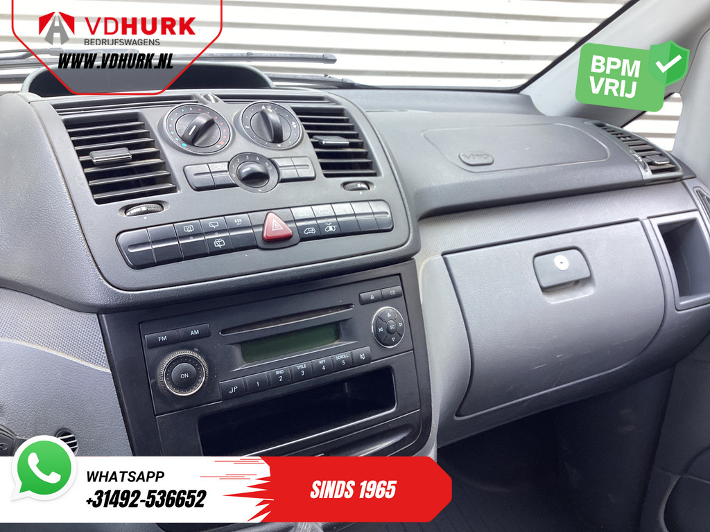 Mercedes-Benz Vito 109 CDI EXPORT ONLY NL Auto/ APK 07-2026/ Camera/ 3 Pers./ Trekhaak 11