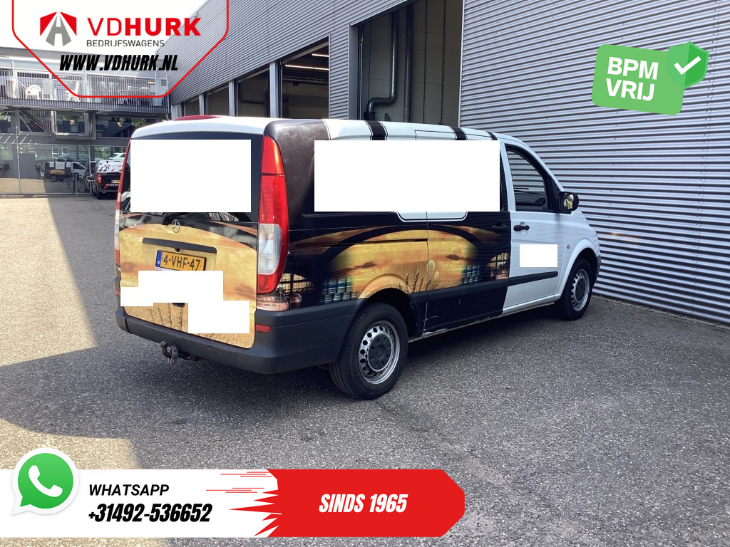 Mercedes-Benz Vito 109 CDI EXPORT ONLY NL Auto/ APK 07-2026/ Camera/ 3 Pers./ Trekhaak 14