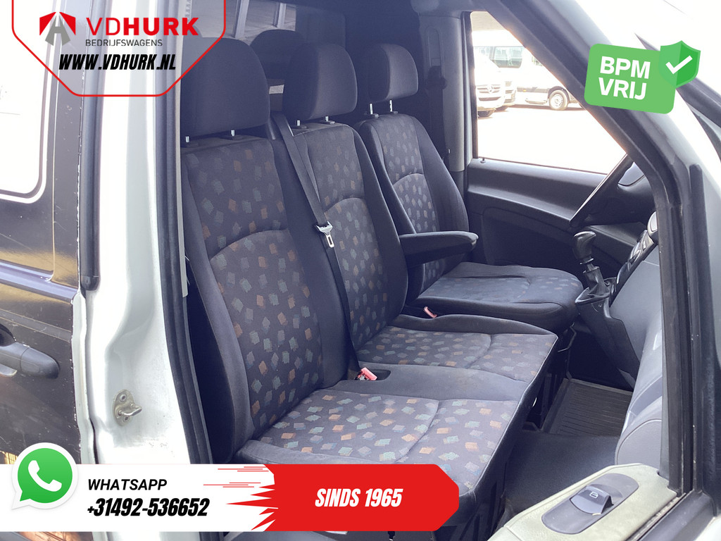 Mercedes-Benz Vito 109 CDI EXPORT ONLY NL Auto/ APK 07-2026/ Camera/ 3 Pers./ Trekhaak 9