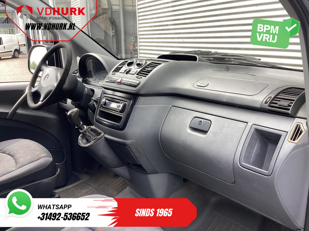 Mercedes-Benz Vito 109 CDI EXPORT ONLY Rijdt Goed/ Imperiaal/ Trekhaak/ Radio 10