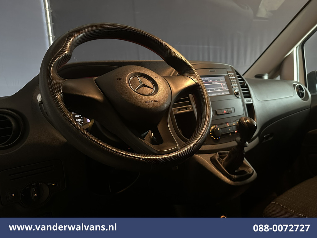 Mercedes-Benz Vito 109 CDI L2H1 Euro6 Airco | Navigatie | Trekhaak Bijrijdersbank 12