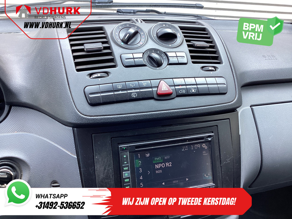 Mercedes-Benz Vito 109 CDI L3 EXPORT ONLY (EUR6.655,- Incl. BTW/BPM Vrij!) 9 Persoons/ Kombi/ Combi/ 9P/ Sidebars/ Camera/ Trekhaak/ Airco 11