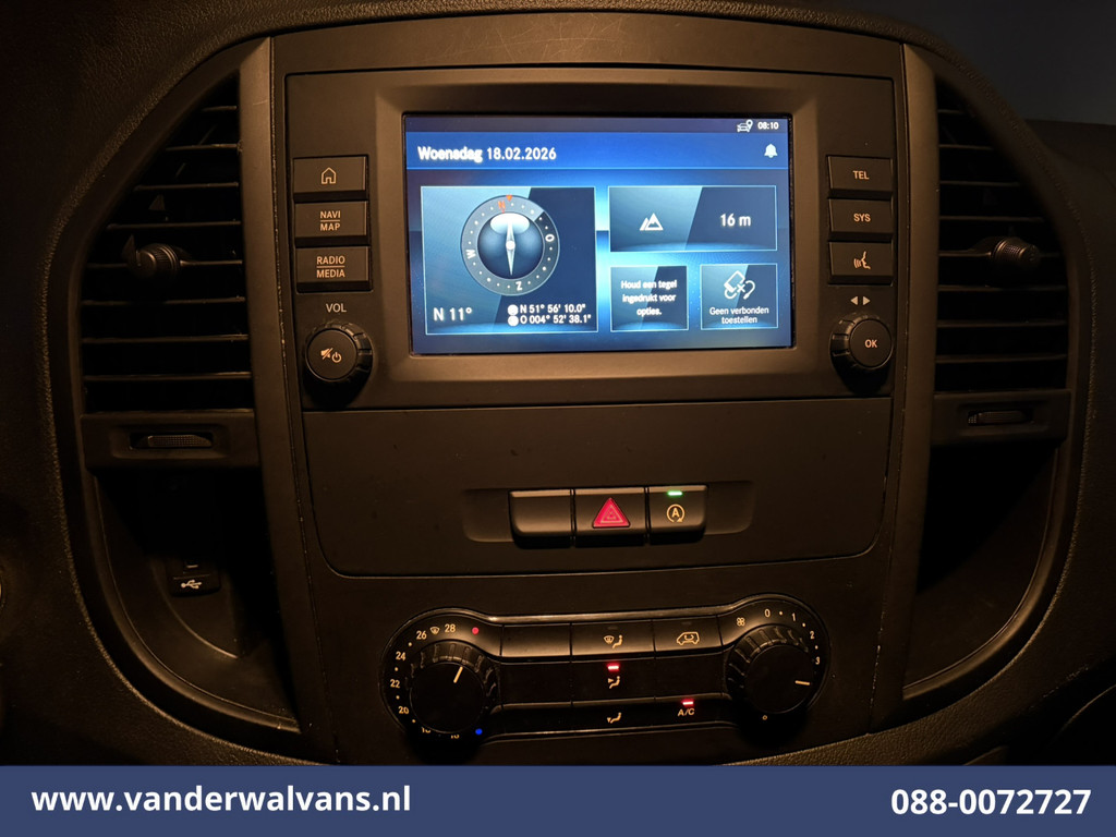 Mercedes-Benz Vito 110 CDI L1H1 Euro6 Airco | Camera | Apple Carplay | Android Auto | Bijrijdersbank Achterklep 14