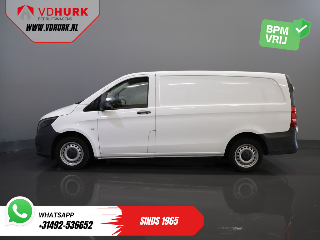 Mercedes-Benz Vito 110 CDI L2 BPM VRIJ! Carplay/ 3 Pers./ Cruise/ Camera/ Trekhaak/ Airco 10