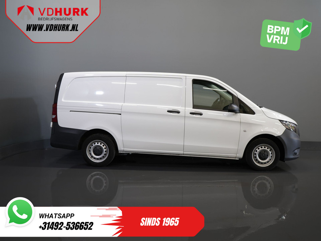 Mercedes-Benz Vito 110 CDI L2 BPM VRIJ! Carplay/ 3 Pers./ Cruise/ Camera/ Trekhaak/ Airco 11