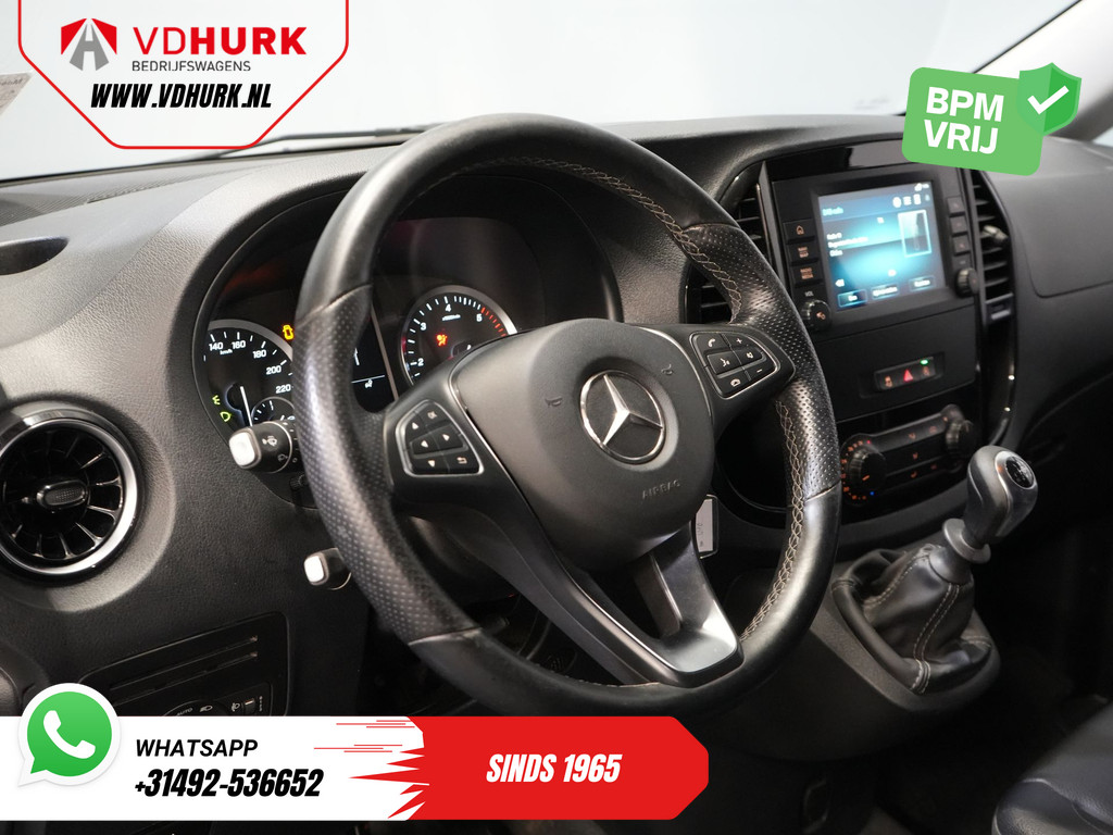 Mercedes-Benz Vito 110 CDI L2 BPM VRIJ! Carplay/ 3 Pers./ Cruise/ Camera/ Trekhaak/ Airco 14