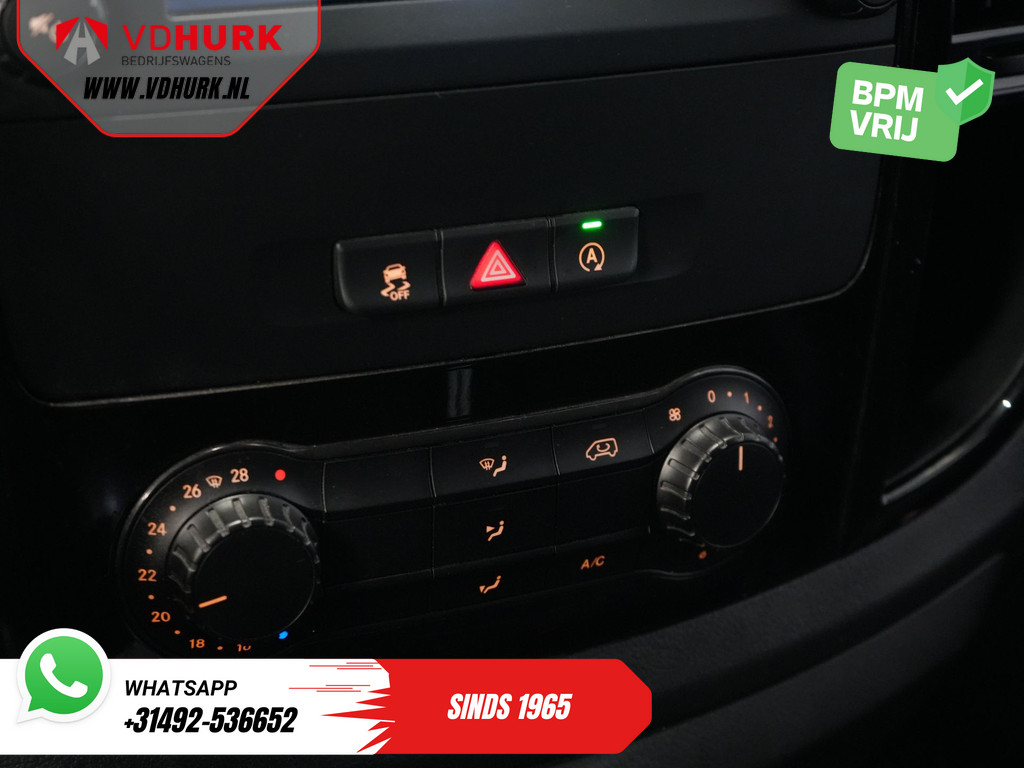 Mercedes-Benz Vito 110 CDI L2 BPM VRIJ! Carplay/ 3 Pers./ Cruise/ Camera/ Trekhaak/ Airco 21