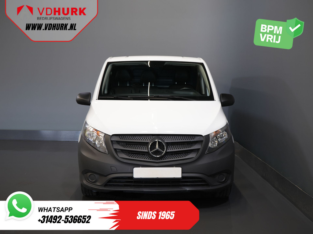 Mercedes-Benz Vito 110 CDI L2 BPM VRIJ! Carplay/ 3 Pers./ Cruise/ Camera/ Trekhaak/ Airco 7