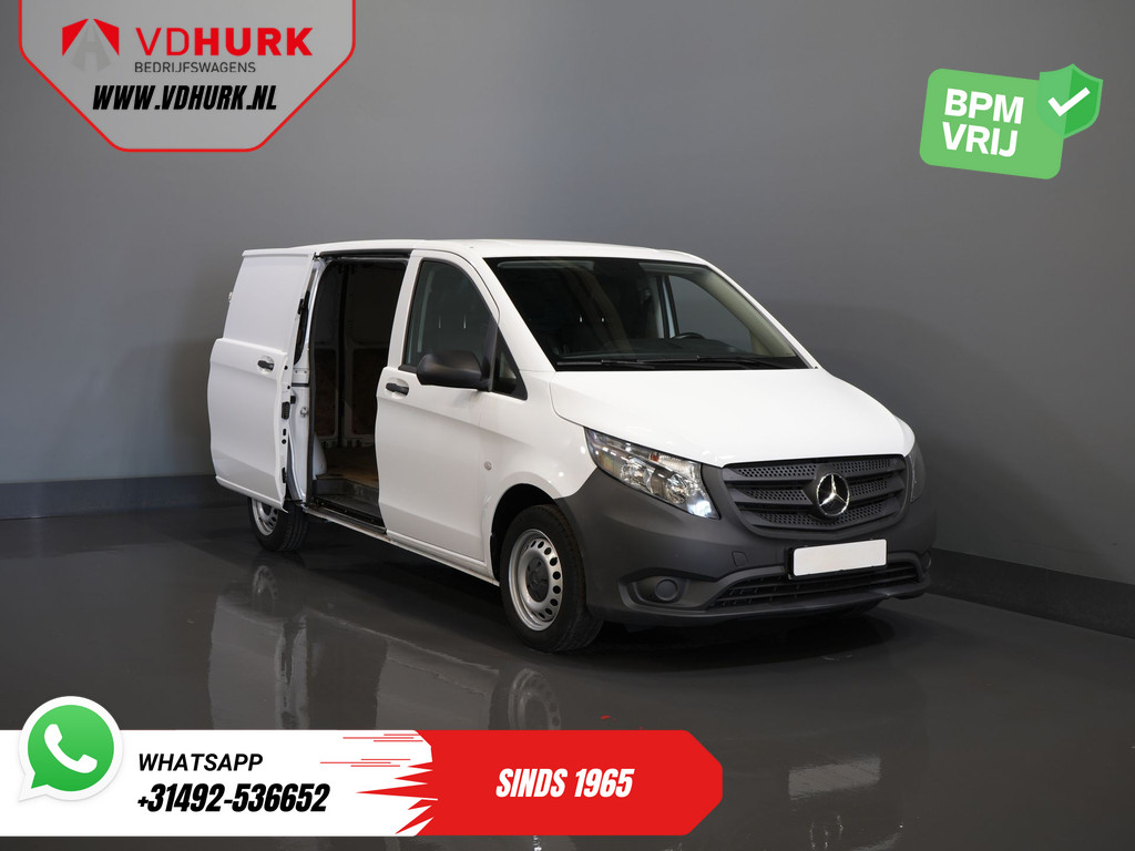Mercedes-Benz Vito 110 CDI L2 BPM VRIJ! Carplay/ 3 Pers./ Cruise/ Camera/ Trekhaak/ Airco 9