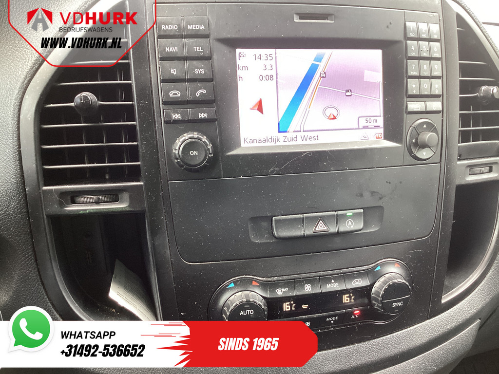 Mercedes-Benz Vito 110 CDI L2 Dubbel Cabine DC EXPORT ONLY NL Auto/ Climate/ Navi/ Cruise/ PDC/ Trekhaak 11