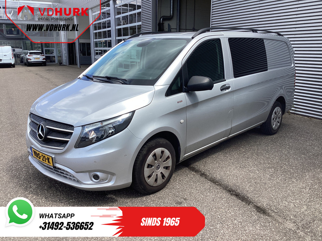 Mercedes-Benz Vito 110 CDI L2 Dubbel Cabine DC EXPORT ONLY NL Auto/ Climate/ Navi/ Cruise/ PDC/ Trekhaak 8