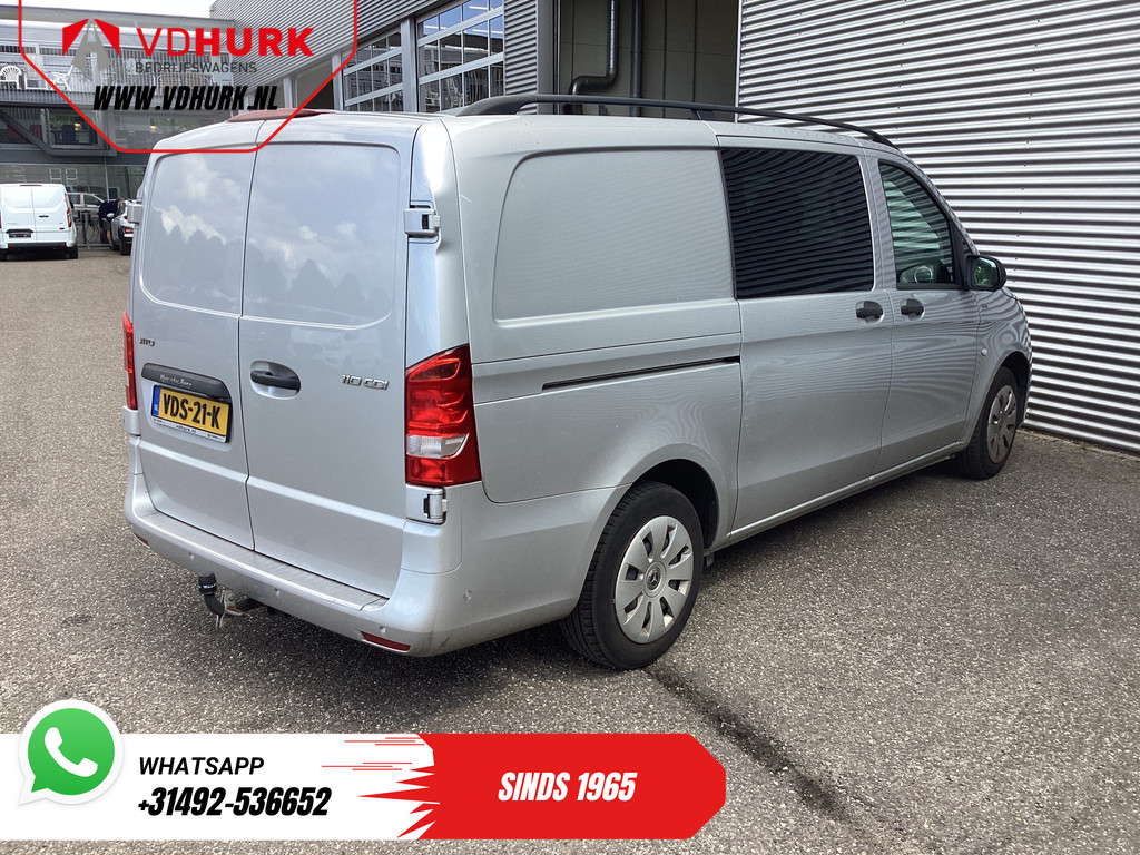 Mercedes-Benz Vito 110 CDI L2 Dubbel Cabine DC EXPORT ONLY NL Auto/ Climate/ Navi/ Cruise/ PDC/ Trekhaak 9