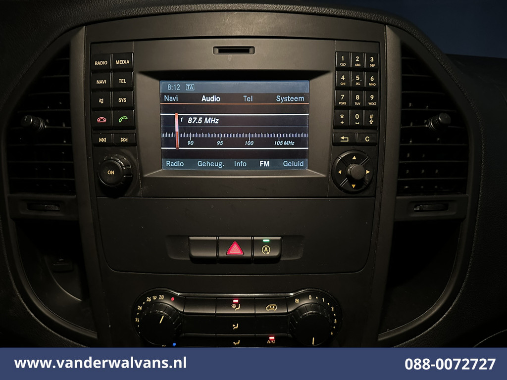 Mercedes-Benz Vito 110 CDI L2H1 Euro6 Airco | Imperiaal | Trekhaak | Navigatie | Camera Parkeersensoren, Bijrijdersbank 13