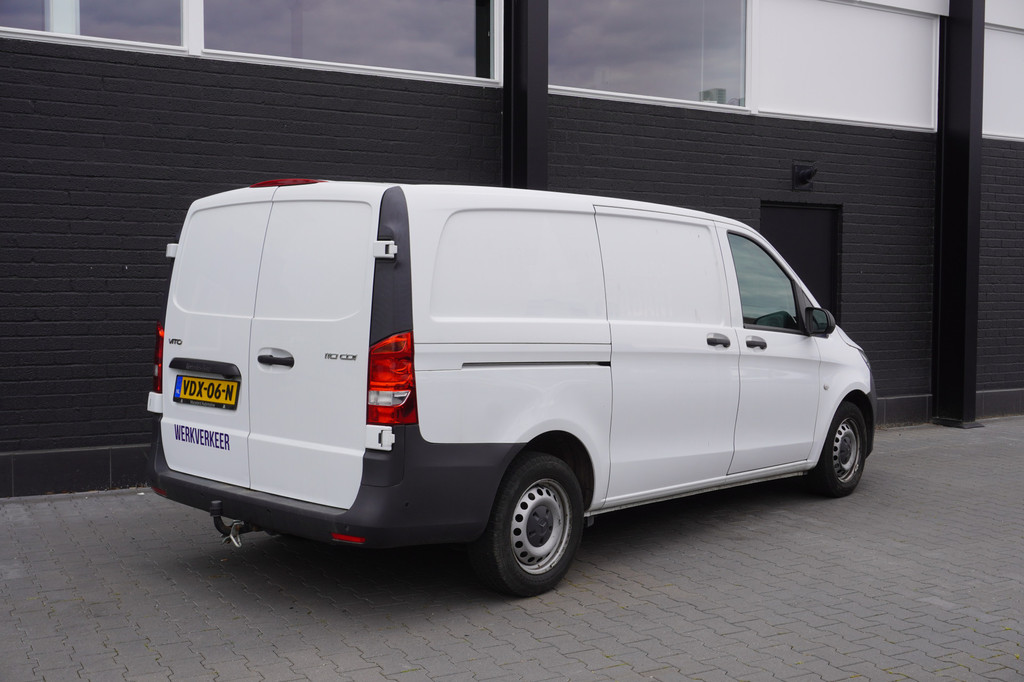 Mercedes-Benz Vito 110 CDI Lang EURO 6 - Airco - Navi - Cruise - € 13.900,- Excl. 2