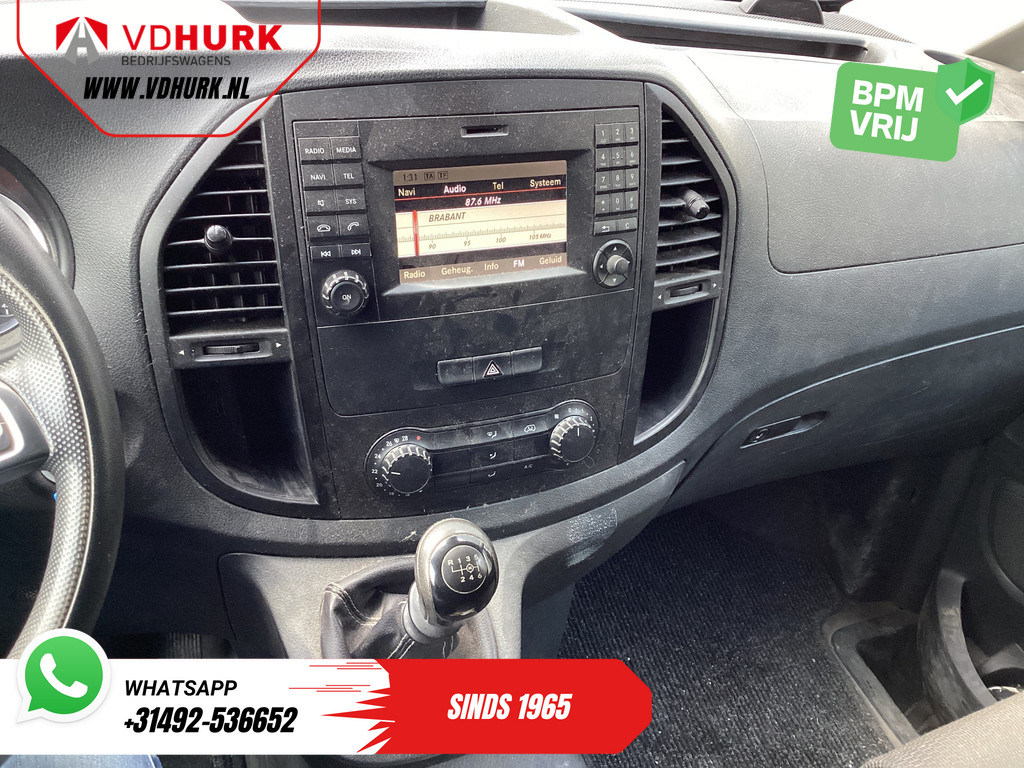 Mercedes-Benz Vito 111 CDI L2 EXPORT ONLY E6/ NL Auto/ APK 02-2026/ Camera/ Trekhaak/ Navi/ Airco 11