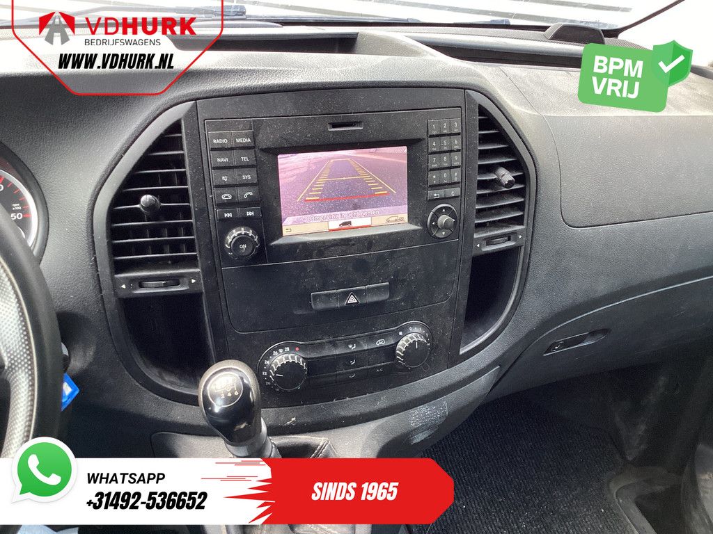 Mercedes-Benz Vito 111 CDI L2 EXPORT ONLY E6/ NL Auto/ APK 02-2026/ Camera/ Trekhaak/ Navi/ Airco 12