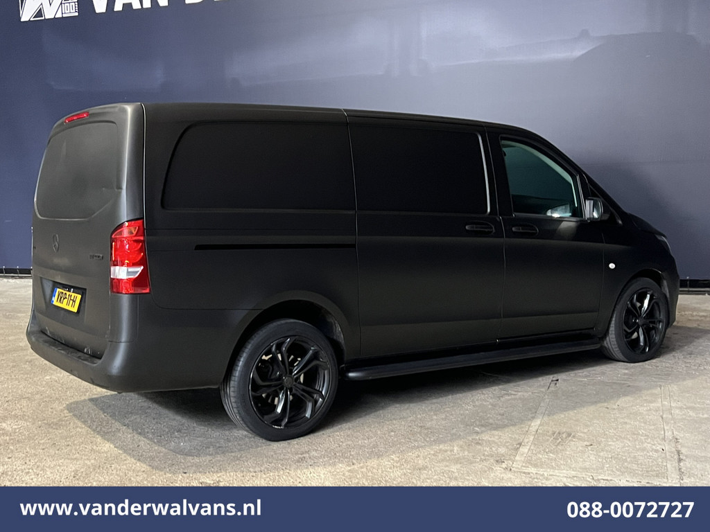 Mercedes-Benz Vito 111 CDI L2H1 *Black-Edition* Euro6 Airco | Camera | Apple Carplay | Android Auto | Leder | Stoelverwarming Cruisecontrol, Bijrijdersbank, Achterklep 12