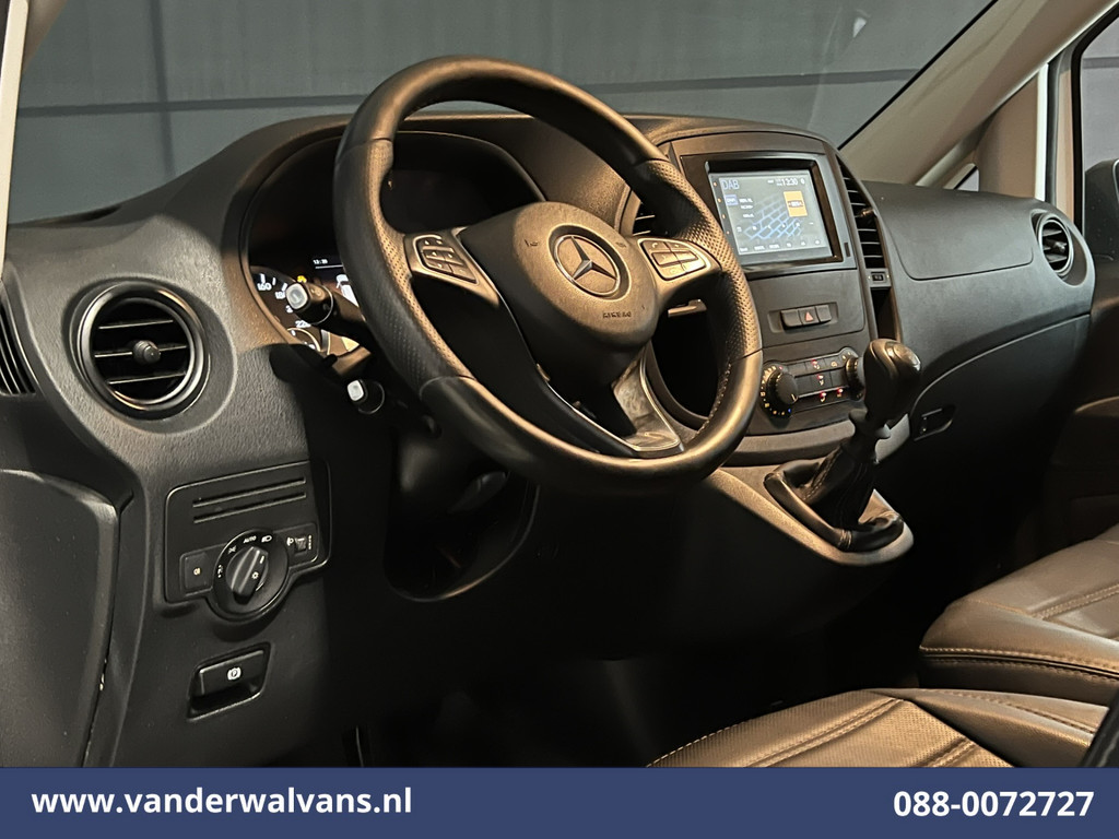 Mercedes-Benz Vito 111 CDI L2H1 *Black-Edition* Euro6 Airco | Camera | Apple Carplay | Android Auto | Leder | Stoelverwarming Cruisecontrol, Bijrijdersbank, Achterklep 17