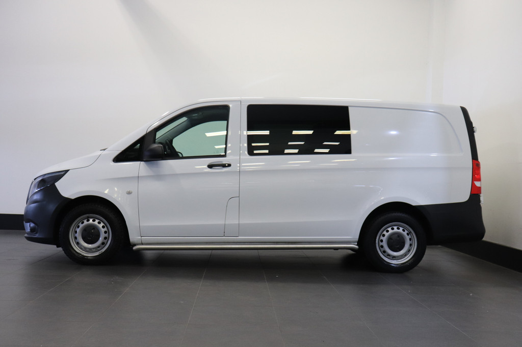Mercedes-Benz Vito 111 CDI Lang Dubbele Cabine EURO 6 - Airco - Navi - Cruise - ⬠21.950,- Excl. 14