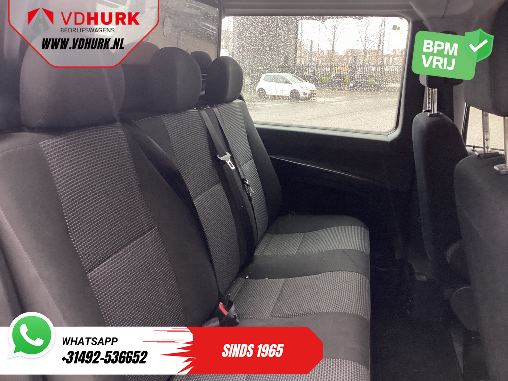 Mercedes-Benz Vito 113 CDI L3 DC Dubbel Cabine EXPORT Carplay/ Airco/ Camera/ 17? LMV/ PDC/ Trekhaak 12