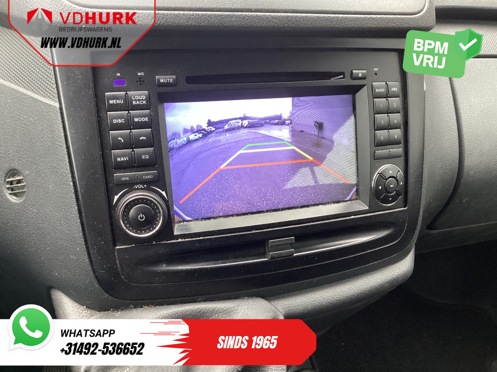 Mercedes-Benz Vito 113 CDI L3 DC Dubbel Cabine EXPORT Carplay/ Airco/ Camera/ 17? LMV/ PDC/ Trekhaak 15