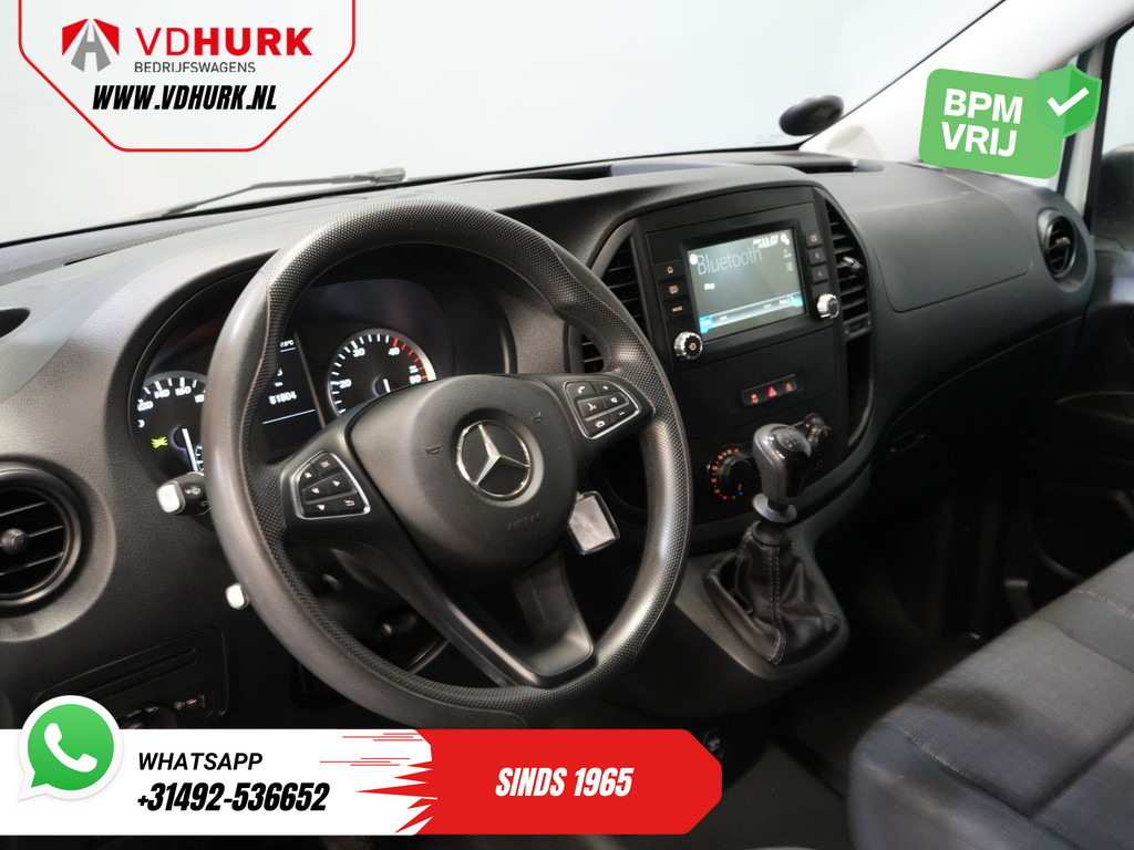 Mercedes-Benz Vito 114 2.2 CDI BPM VRIJ 3 Pers./ Stoelverw./ Cruise/ Camera/ Airco/ Trekhaak 14