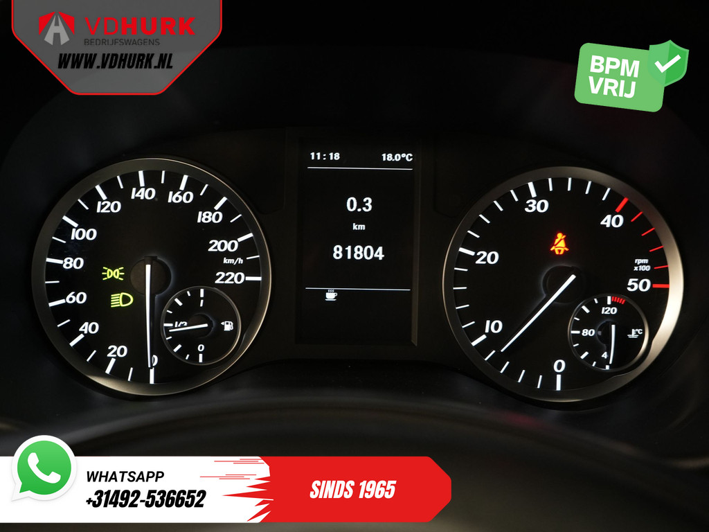 Mercedes-Benz Vito 114 2.2 CDI BPM VRIJ 3 Pers./ Stoelverw./ Cruise/ Camera/ Airco/ Trekhaak 18