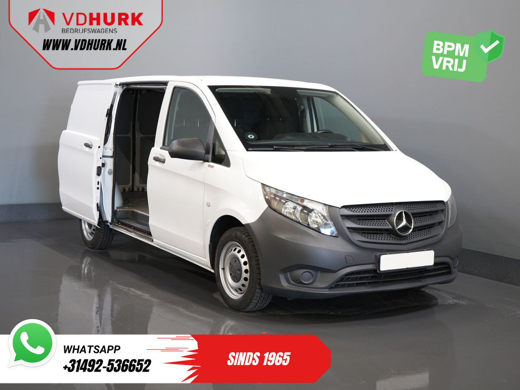 Mercedes-Benz Vito 114 2.2 CDI BPM VRIJ 3 Pers./ Stoelverw./ Cruise/ Camera/ Airco/ Trekhaak 9