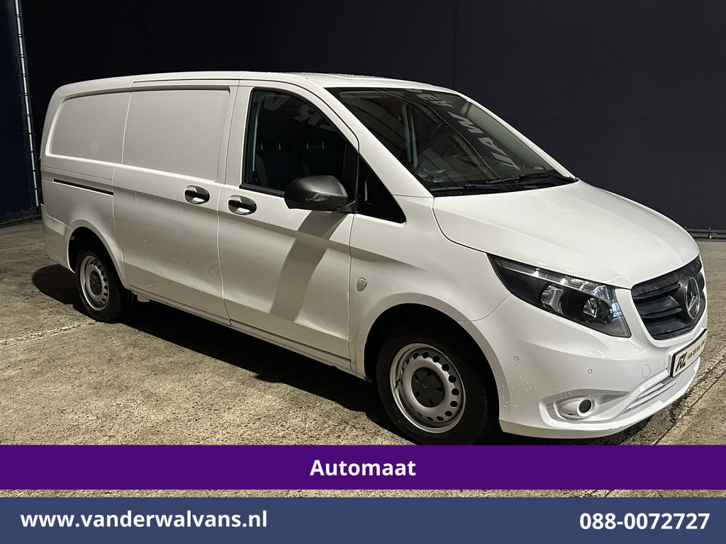 Mercedes-Benz Vito 114 CDI 136pk 9G-Tronic Automaat L2H1 Euro6 Airco | Camera | Apple Carplay | Cruisecontrol Android Auto, Bumper in de kleur, Achterklep, Parkeersensoren, Bijrijdersbank 10