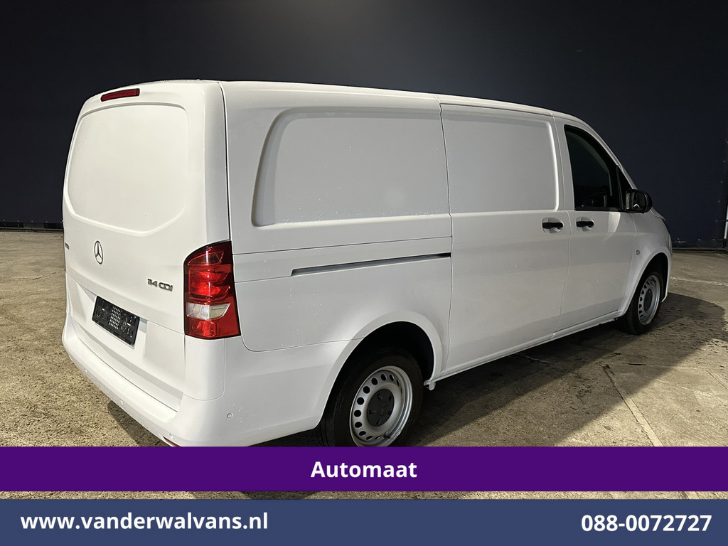 Mercedes-Benz Vito 114 CDI 136pk 9G-Tronic Automaat L2H1 Euro6 Airco | Camera | Apple Carplay | Cruisecontrol Android Auto, Bumper in de kleur, Achterklep, Parkeersensoren, Bijrijdersbank 12