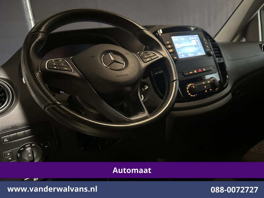 Mercedes-Benz Vito 114 CDI 136pk 9G-Tronic Automaat L2H1 Euro6 Airco | Camera | Apple Carplay | Cruisecontrol Android Auto, Bumper in de kleur, Achterklep, Parkeersensoren, Bijrijdersbank 16