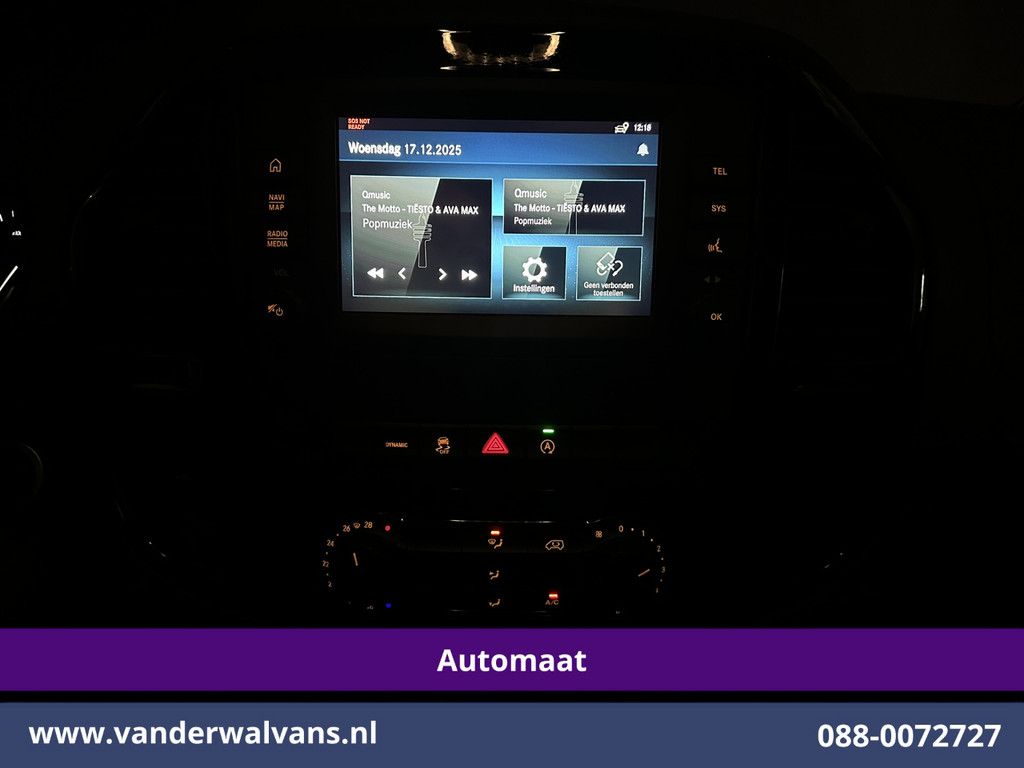 Mercedes-Benz Vito 114 CDI 136pk 9G-Tronic Automaat L2H1 Euro6 Airco | Camera | Apple Carplay | Cruisecontrol Android Auto, Bumper in de kleur, Achterklep, Parkeersensoren, Bijrijdersbank 18