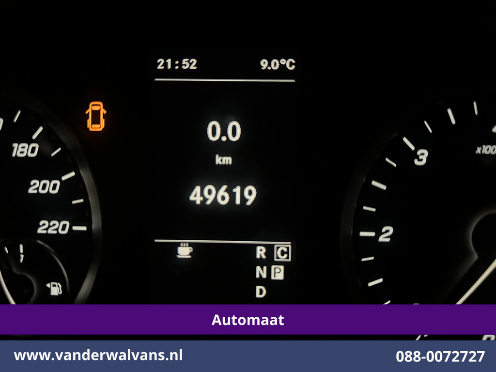 Mercedes-Benz Vito 114 CDI 136pk 9G-Tronic Automaat L2H1 Euro6 Airco | Camera | Apple Carplay | Cruisecontrol Android Auto, Bumper in de kleur, Achterklep, Parkeersensoren, Bijrijdersbank 21