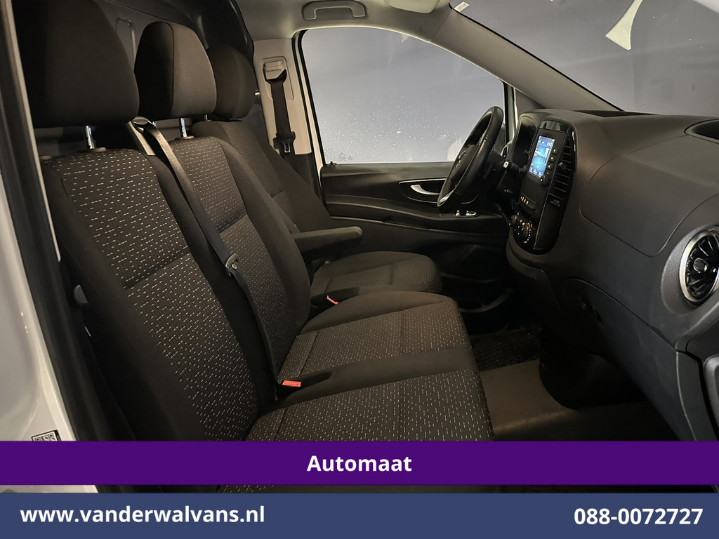 Mercedes-Benz Vito 114 CDI 136pk 9G-Tronic Automaat L2H1 Euro6 Airco | Camera | Apple Carplay | Cruisecontrol Android Auto, Bumper in de kleur, Achterklep, Parkeersensoren, Bijrijdersbank 8