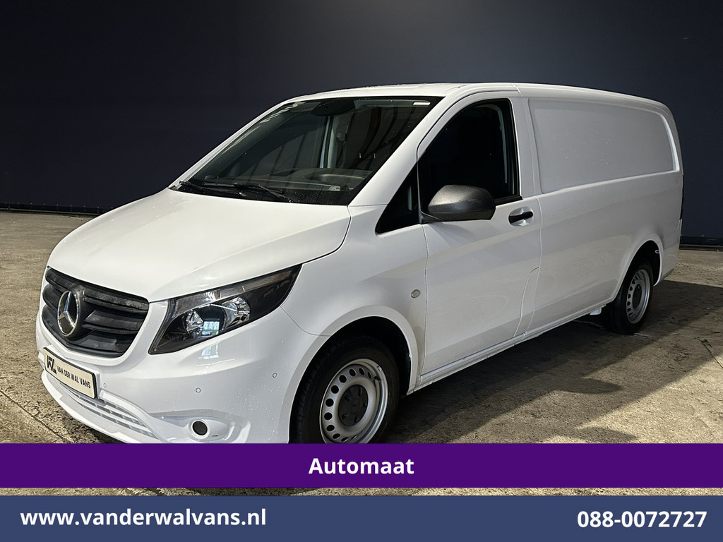 Mercedes-Benz Vito 114 CDI 136pk 9G-Tronic Automaat L2H1 Euro6 Airco | Camera | Apple Carplay | Cruisecontrol Android Auto, Bumper in de kleur, Achterklep, Parkeersensoren, Bijrijdersbank 9