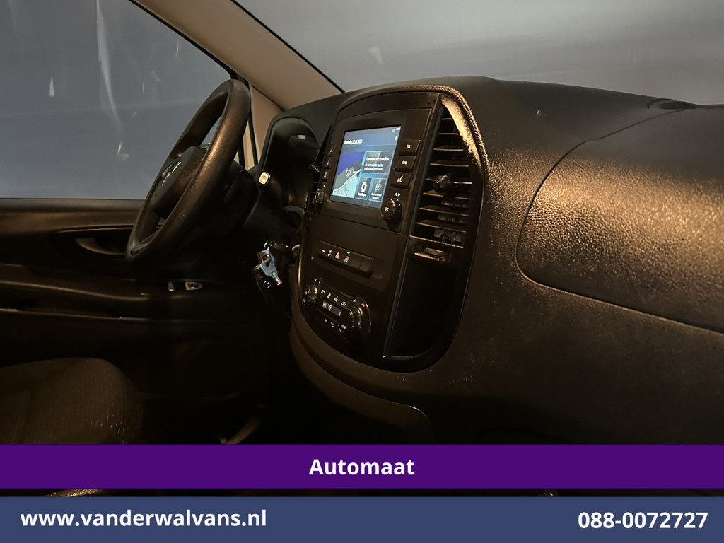 Mercedes-Benz Vito 114 CDI 136pk 9G-Tronic Automaat L2H1 Euro6 Airco | Camera | Navigatie | Apple Carplay | Imperiaal | 2500kg Trekhaak Android Auto, Cruisecontrol, Parkeersensoren, Sidebars 15
