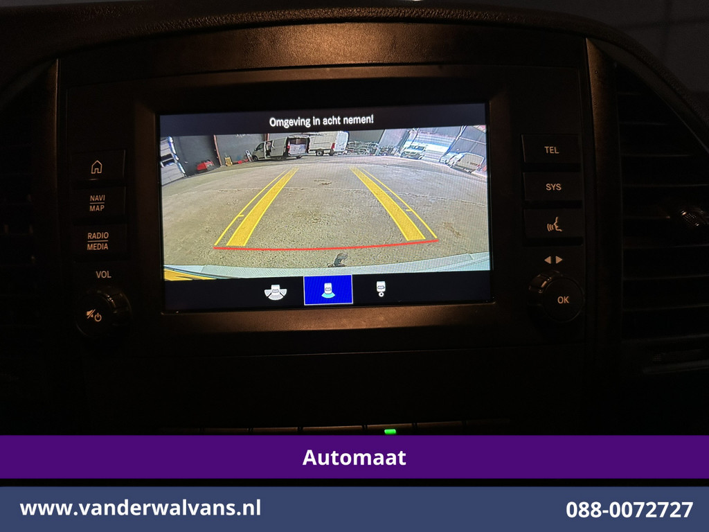 Mercedes-Benz Vito 114 CDI 136pk 9G-Tronic Automaat L2H1 Euro6 Airco | Camera | Navigatie | Apple Carplay | Imperiaal | 2500kg Trekhaak Android Auto, Cruisecontrol, Parkeersensoren, Sidebars 3