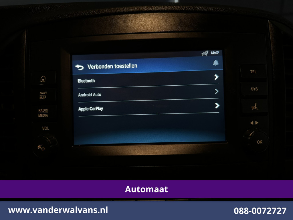 Mercedes-Benz Vito 114 CDI 136pk 9G-Tronic Automaat L2H1 Euro6 Airco | Camera | Navigatie | Apple Carplay | Imperiaal | 2500kg Trekhaak Android Auto, Cruisecontrol, Parkeersensoren, Sidebars 5