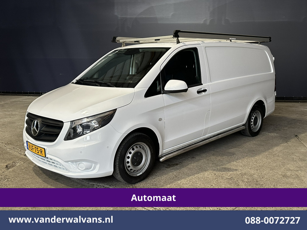 Mercedes-Benz Vito 114 CDI 136pk 9G-Tronic Automaat L2H1 Euro6 Airco | Camera | Navigatie | Apple Carplay | Imperiaal | 2500kg Trekhaak Android Auto, Cruisecontrol, Parkeersensoren, Sidebars 9